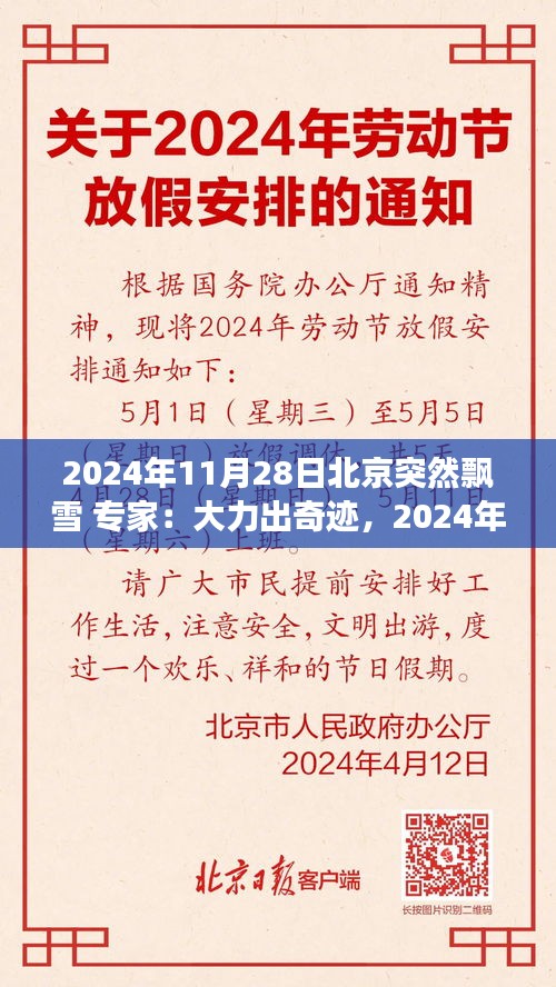 北京意外飄雪背后的奇跡，專家解析與奇跡故事揭秘