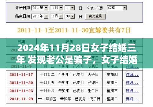 女子結(jié)婚三年驚覺驚天秘密，丈夫真實(shí)身份竟是騙子