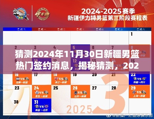 獨(dú)家揭秘，預(yù)測(cè)2024年11月30日新疆男籃重磅簽約消息及獨(dú)家解析