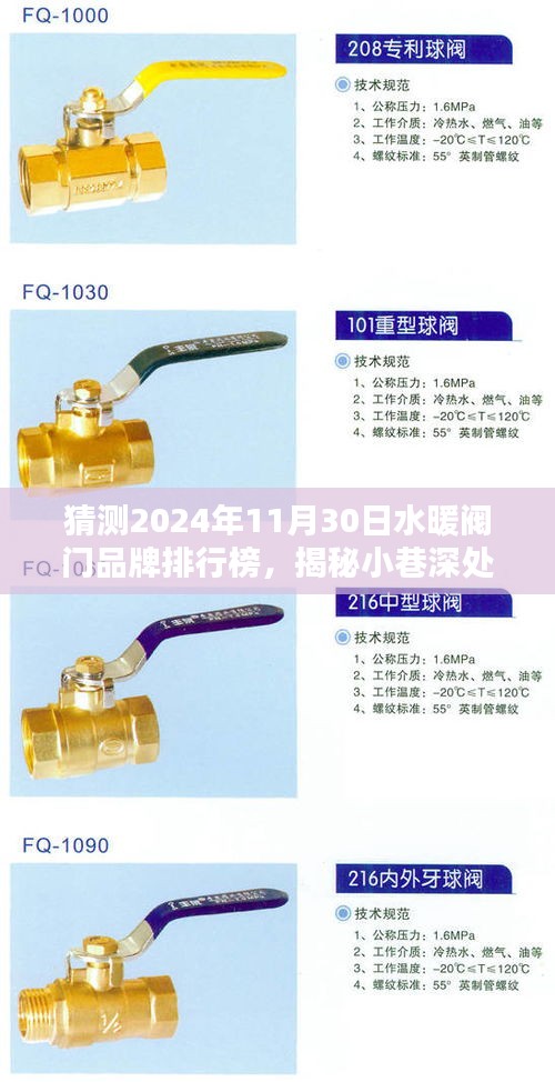 揭秘未來水暖閥門品牌排行榜，小巷深處的隱藏寶藏與未來之星預測（2024年11月30日）