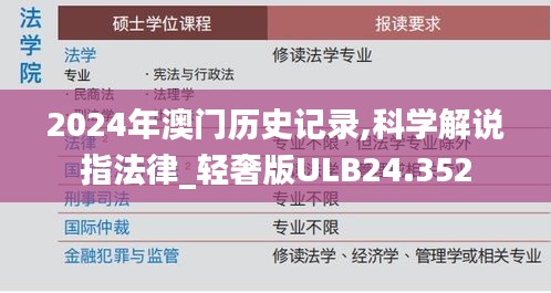 2024年澳門歷史記錄,科學解說指法律_輕奢版ULB24.352
