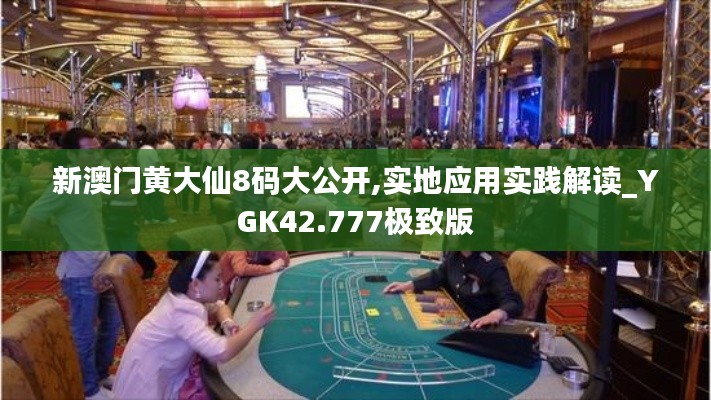 新澳門黃大仙8碼大公開,實(shí)地應(yīng)用實(shí)踐解讀_YGK42.777極致版