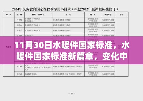 水暖件國家標(biāo)準(zhǔn)新篇章，變化中的學(xué)習(xí)，鑄就自信的鑰匙（11月30日更新）