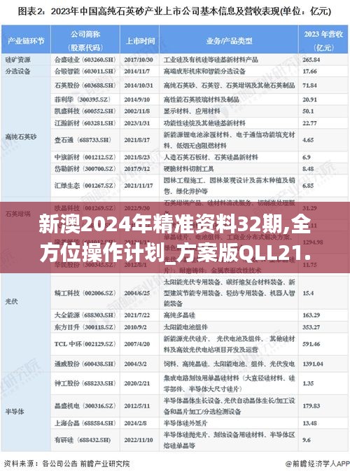 新澳2024年精準資料32期,全方位操作計劃_方案版QLL21.326