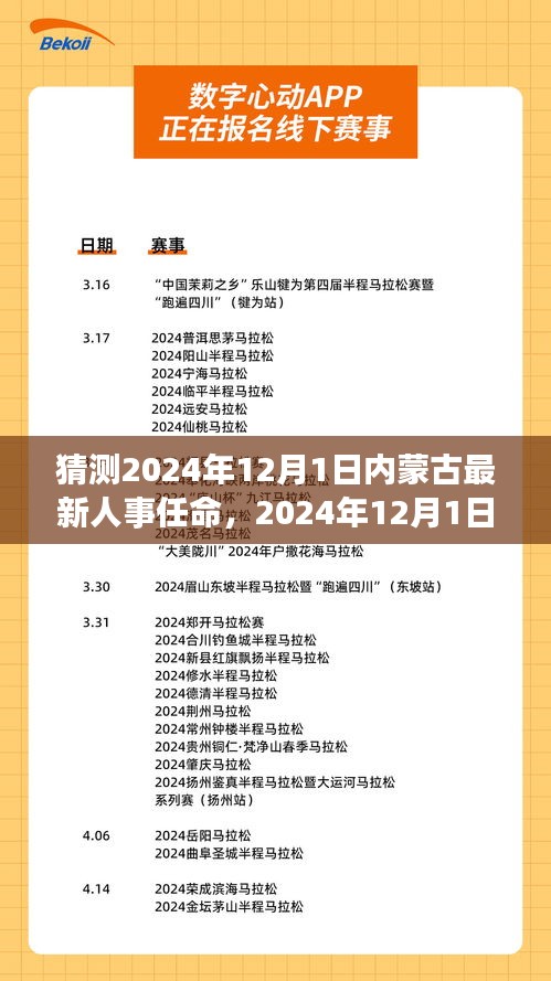 2024年內(nèi)蒙古人事任命猜想，新篇章開啟與展望