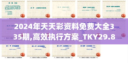 2024年天天彩資料免費(fèi)大全335期,高效執(zhí)行方案_TKY29.867智慧版