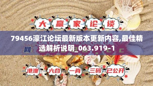 79456濠江論壇最新版本更新內容,最佳精選解析說明_063.919-1
