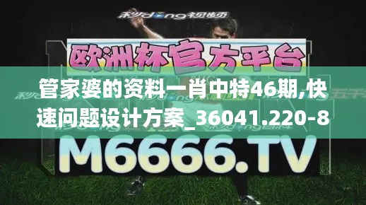 管家婆的資料一肖中特46期,快速問題設計方案_36041.220-8