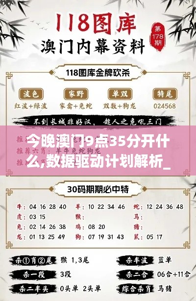 今晚澳門9點35分開什么,數(shù)據(jù)驅(qū)動計劃解析_OP85.885-7