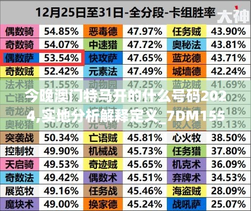 今晚澳門特馬開(kāi)的什么號(hào)碼2024,實(shí)地分析解釋定義_7DM155.261-1
