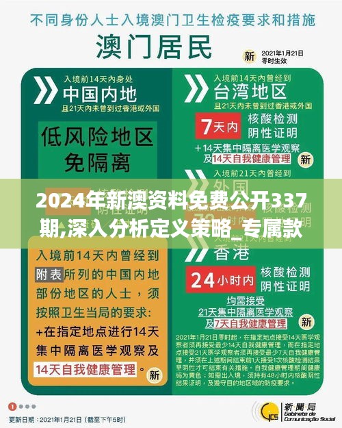 2024年新澳資料免費公開337期,深入分析定義策略_專屬款4.733-6