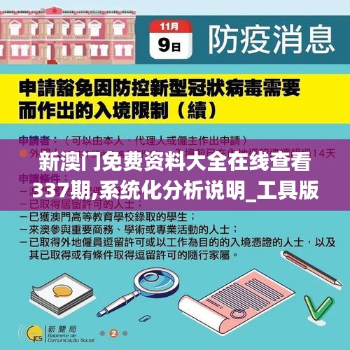新澳門免費(fèi)資料大全在線查看337期,系統(tǒng)化分析說明_工具版3.105-8