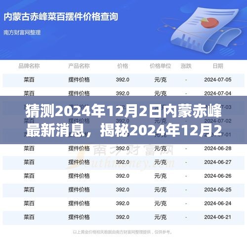 揭秘未來篇章，赤峰地區(qū)在2024年12月2日的最新發(fā)展與變遷內(nèi)幕。