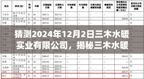 揭秘三木水暖實(shí)業(yè)有限公司，預(yù)測未來，共筑美好明天（2024年展望）