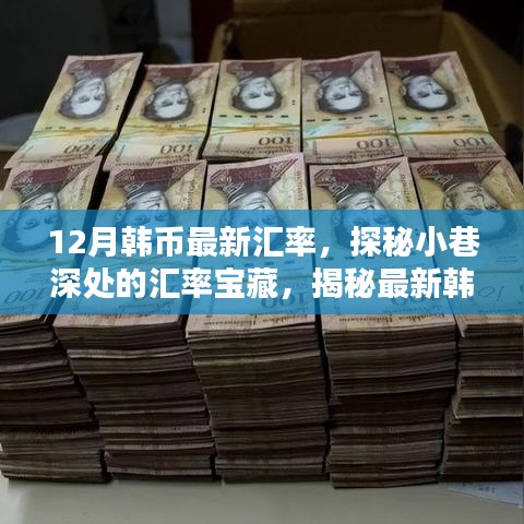 探秘小巷深處的匯率寶藏，揭秘最新韓幣匯率與特色小店的獨(dú)特風(fēng)情風(fēng)采