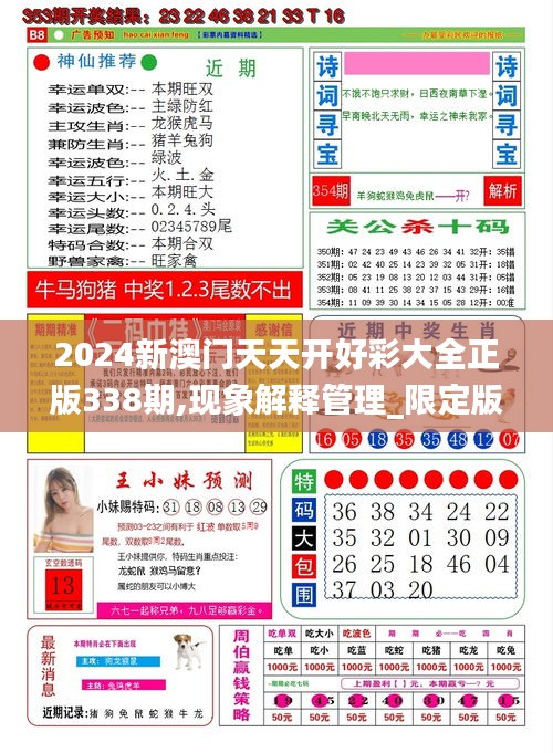 2024新澳門天天開好彩大全正版338期,現(xiàn)象解釋管理_限定版98.867-1