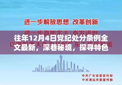 深巷秘境中的黨紀(jì)故事與獨(dú)特風(fēng)情，探尋特色小店背后的歷史變遷與黨紀(jì)條例影響