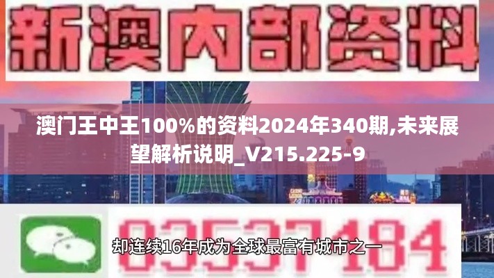 澳門王中王100%的資料2024年340期,未來展望解析說明_V215.225-9