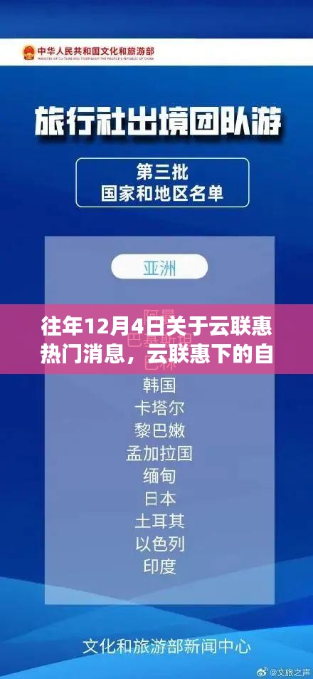 云聯(lián)惠自然探秘之旅，心靈寧靜與微笑的尋找——?dú)v年12月4日熱門消息回顧