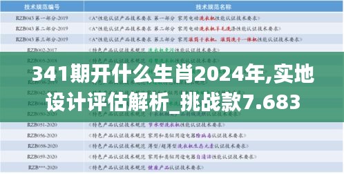 341期開(kāi)什么生肖2024年,實(shí)地設(shè)計(jì)評(píng)估解析_挑戰(zhàn)款7.683