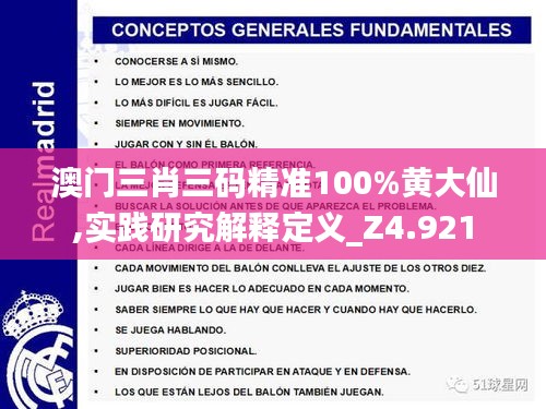 澳門三肖三碼精準(zhǔn)100%黃大仙,實(shí)踐研究解釋定義_Z4.921