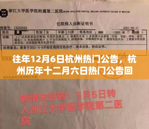 歷年12月6日杭州熱門(mén)公告回顧，事件背景、影響與時(shí)代印記
