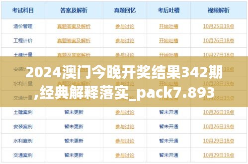 2024澳門今晚開獎(jiǎng)結(jié)果342期,經(jīng)典解釋落實(shí)_pack7.893