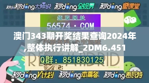 澳門343期開獎結(jié)果查詢2024年,整體執(zhí)行講解_2DM6.451