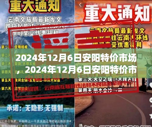 2024年12月6日安陽特價市場，深度探訪購物盛宴