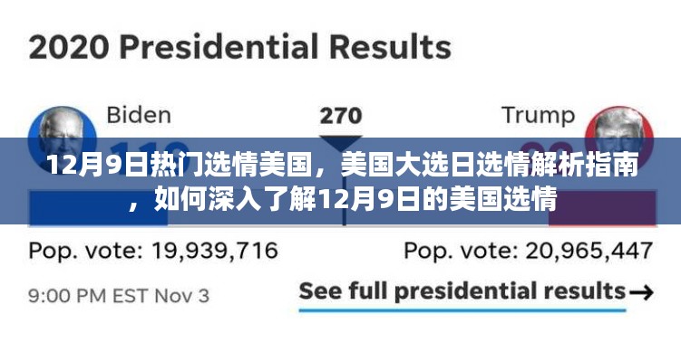 美國大選日選情解析，深入了解12月9日美國選情指南