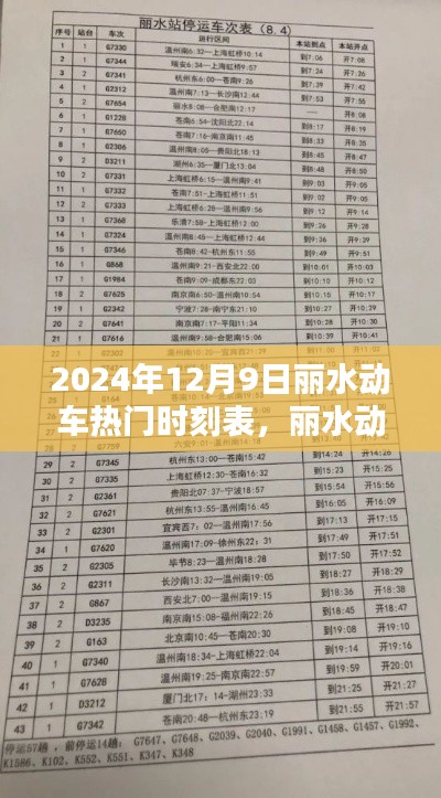 麗水動車新風(fēng)尚與特色小店探尋，揭秘最新動車時刻表驚喜