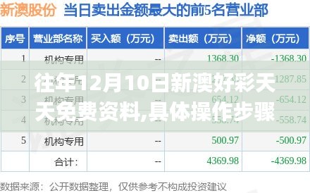 往年12月10日新澳好彩天天免費資料,具體操作步驟指導(dǎo)_高級版5.540