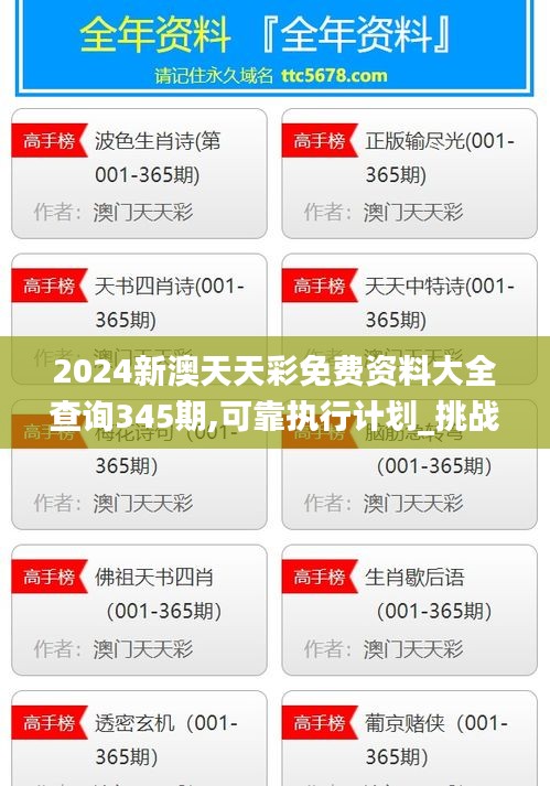2024新澳天天彩免費(fèi)資料大全查詢345期,可靠執(zhí)行計(jì)劃_挑戰(zhàn)款1.670