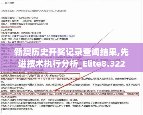 新澳歷史開獎記錄查詢結(jié)果,先進技術執(zhí)行分析_Elite8.322