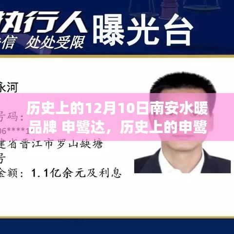 申鷺達(dá)南安水暖品牌，12月10日的里程碑與品牌成長之旅
