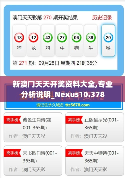 新澳門天天開獎資料大全,專業(yè)分析說明_Nexus10.378