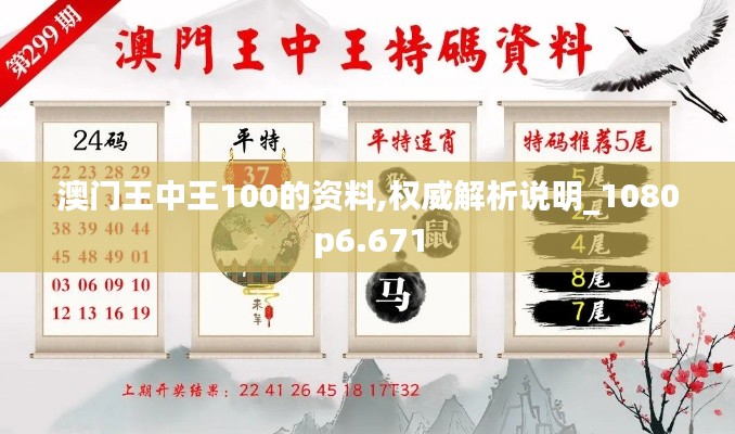 澳門王中王100的資料,權(quán)威解析說明_1080p6.671