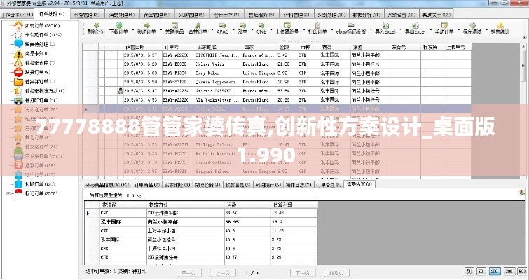 77778888管管家婆傳真,創(chuàng)新性方案設(shè)計_桌面版1.990