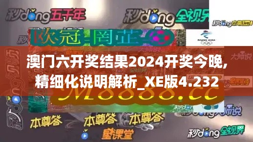 澳門六開獎結果2024開獎今晚,精細化說明解析_XE版4.232
