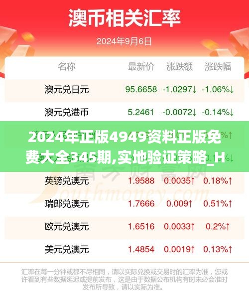 2024年正版4949資料正版免費(fèi)大全345期,實(shí)地驗(yàn)證策略_HD5.521