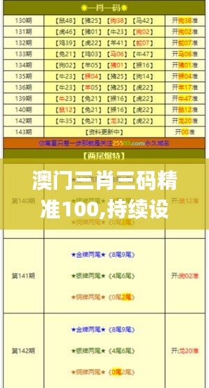 澳門三肖三碼精準(zhǔn)100,持續(xù)設(shè)計(jì)解析策略_復(fù)古款6.990