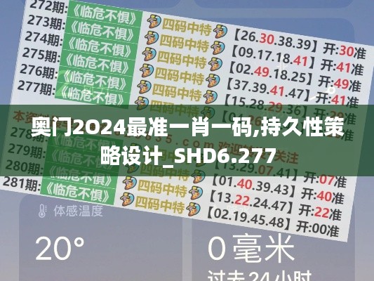 奧門2O24最準(zhǔn)一肖一碼,持久性策略設(shè)計_SHD6.277