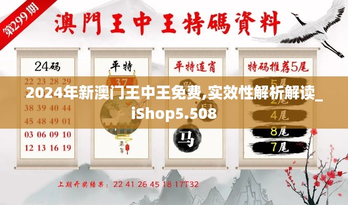 2024年新澳門(mén)王中王免費(fèi),實(shí)效性解析解讀_iShop5.508