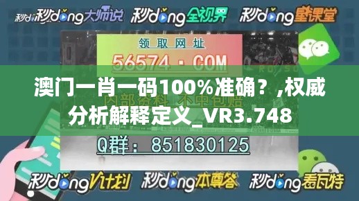 澳門一肖一碼100%準(zhǔn)確？,權(quán)威分析解釋定義_VR3.748