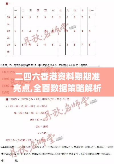 二四六香港資料期期準亮點,全面數(shù)據(jù)策略解析_定制版4.232
