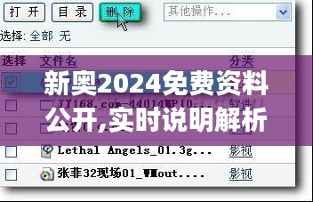新奧2024免費(fèi)資料公開,實(shí)時(shí)說明解析_soft1.672