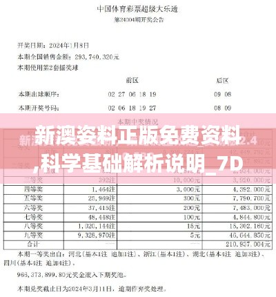 新澳姿料正版免費(fèi)資料,科學(xué)基礎(chǔ)解析說明_7DM5.423