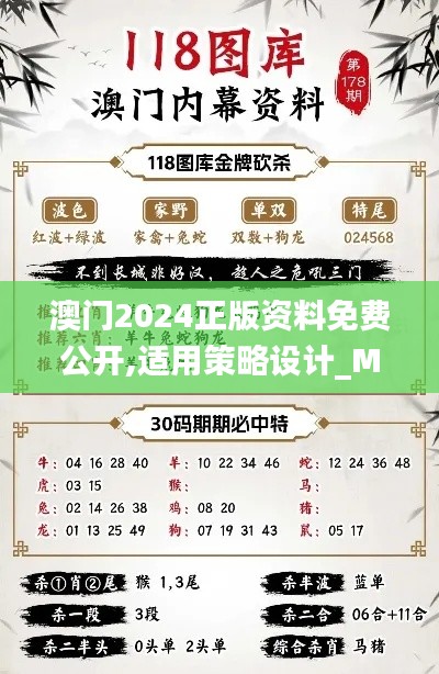 澳門2024正版資料免費公開,適用策略設(shè)計_MT10.733