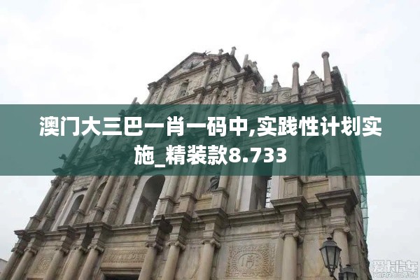 澳門大三巴一肖一碼中,實踐性計劃實施_精裝款8.733