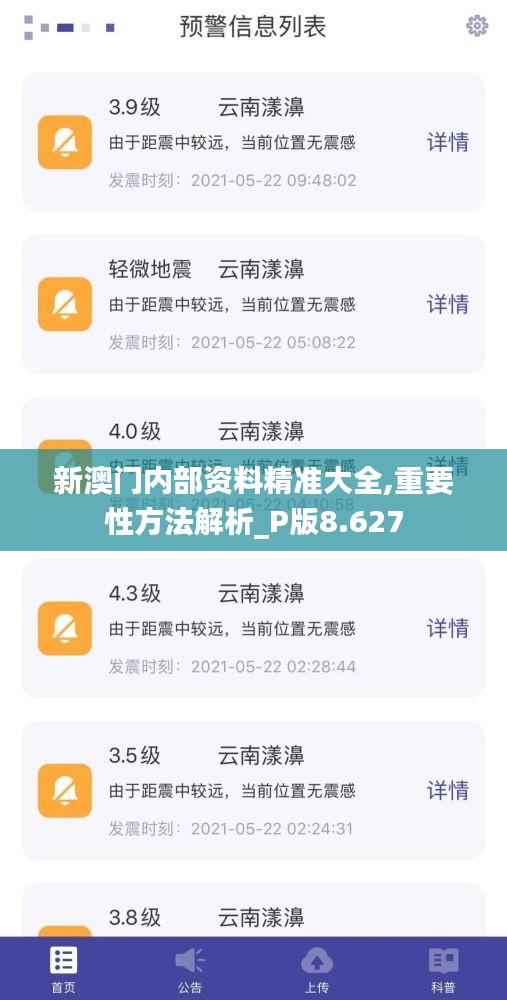 新澳門內(nèi)部資料精準大全,重要性方法解析_P版8.627